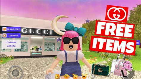 gucci town free items|how to get free items gucci town.